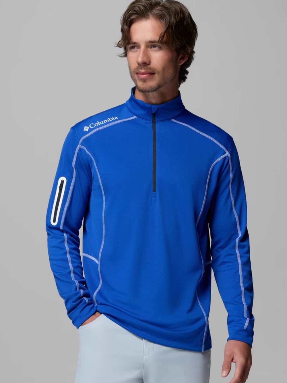 Men's Shotgun Quarter Zip Golf Pullover